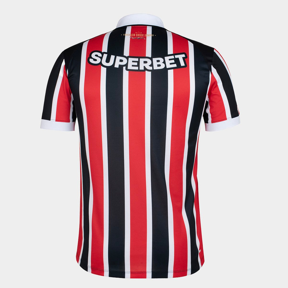 Camisa São Paulo II 26/27 Torcedor New Balance Masculina - Vermelho+Branco