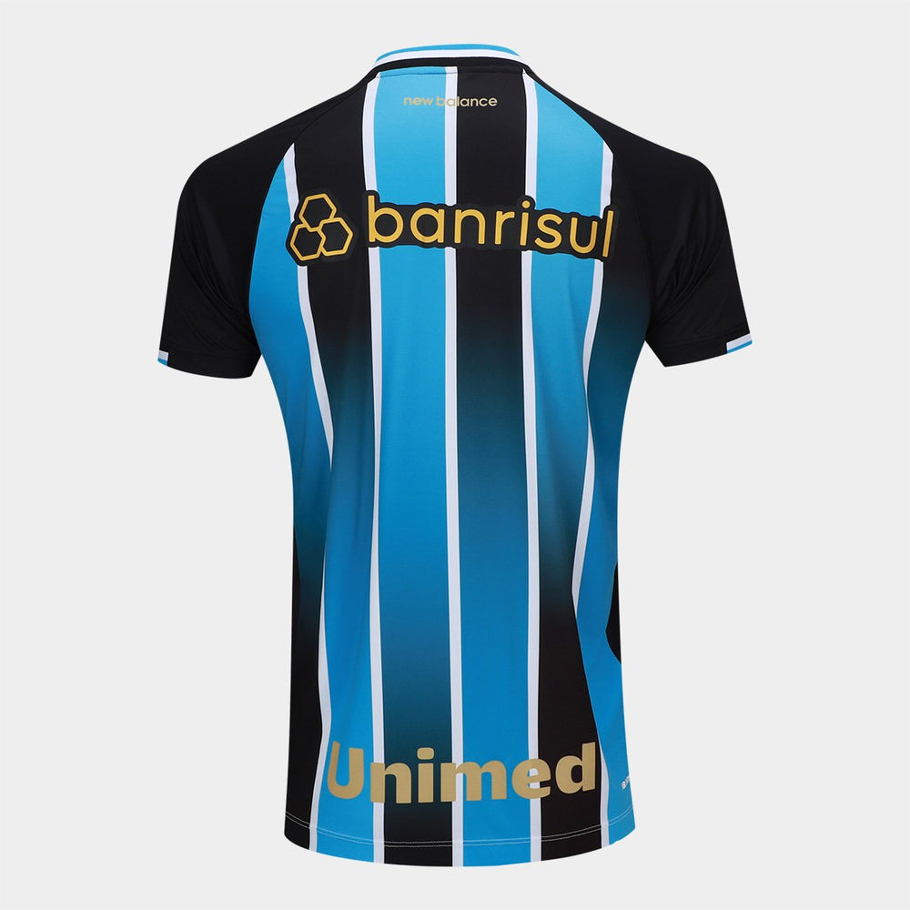 Camisa Grêmio I 26/27 s/n Torcedor New Balance Masculina - Preto+Azul