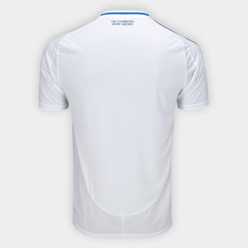 Camisa Cruzeiro II 25/26 Torcedor Adidas Masculina - Branco+Azul