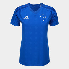 Camisa Cruzeiro I 26/27  Torcedor Adidas Feminina - Azul Royal