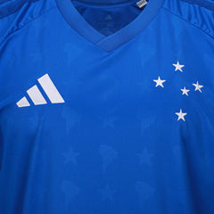 Camisa Cruzeiro I 26/27  Manga Longa Adidas Masculina - Azul Royal