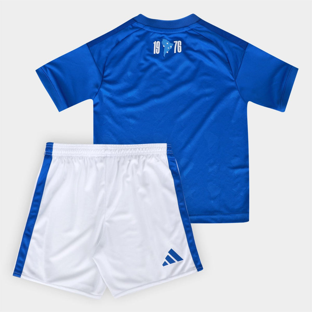 Kit Infantil Cruzeiro I 26/27 Torcedor Adidas - Azul Royal