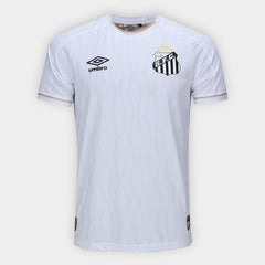 Camisa Santos I 26/27 s/n Jogador Umbro Masculina - Branco+Bronze
