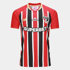 Camisa São Paulo II 25/26 s/n Torcedor New Balance Masculina - Vermelho+Branco