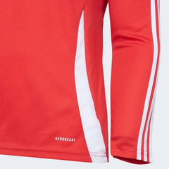 Camisa Internacional I 25/26 Manga Longa Adidas Masculina - Vermelho+Branco