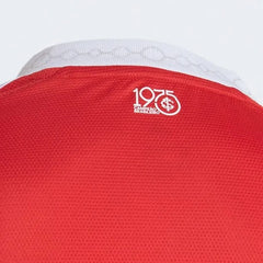 Camisa Internacional I 25/26 Manga Longa Adidas Masculina - Vermelho+Branco