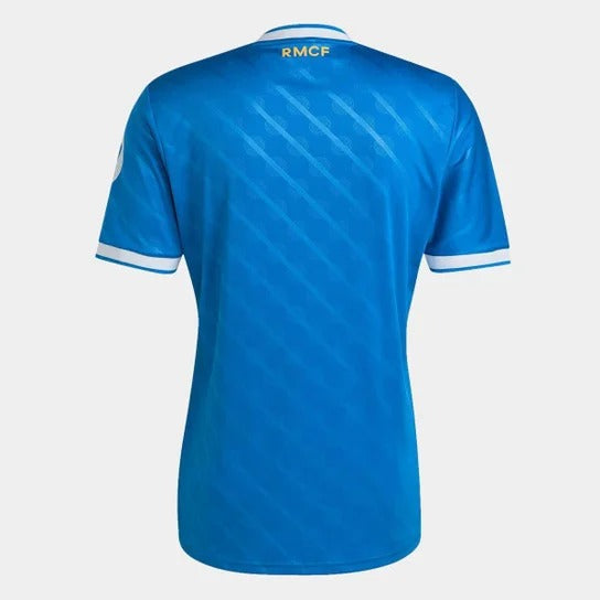 Camisa Real Madrid Third 25/26 s/n Torcedor Adidas Masculina - Azul