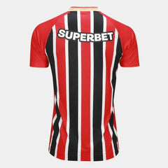 Camisa São Paulo II 25/26 s/n Jogador New Balance Masculina - Vermelho+Branco