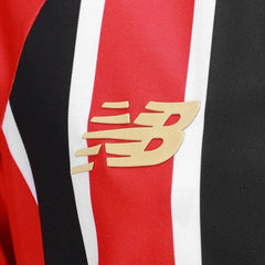 Camisa São Paulo II 25/26 s/n Torcedor New Balance Feminina - Vermelho+Branco