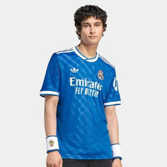 Camisa Real Madrid Third 25/26 s/n Torcedor Adidas Masculina - Azul