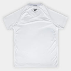 Camisa Infantil Santos I 25/26 Torcedor Umbro - Branco+Cinza