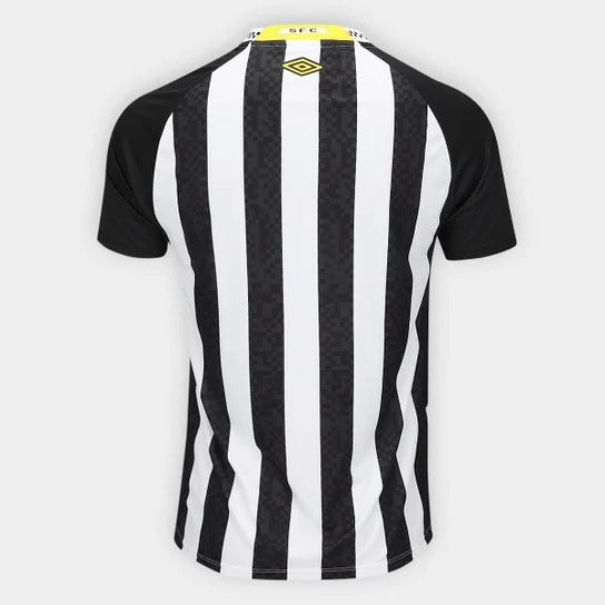 Camisa Santos II 25/26 Torcedor Umbro Masculina - Preto+Branco