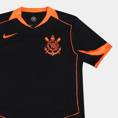 Camisa Corinthians III 25/26 s/n Jogador Nike Total 90 Masculina - Preto+Laranja
