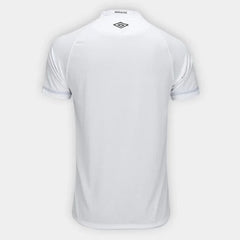 Camisa Santos I 25/26 Jogador Umbro Masculina - Branco+Cinza