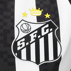 Camisa Santos II 25/26 Umbro Jogador Feminina - Preto+Branco