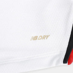 Camisa Infantil São Paulo I 25/26 Torcedor New Balance - Branco+Vermelho