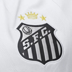 Camisa Santos I 25/26 Torcedor Umbro Feminina - Branco+Cinza