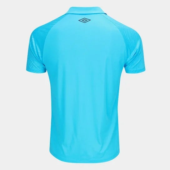 Camisa Santos 25/26 Torcedor Edição Especial Umbro Masculina - Azul+Preto