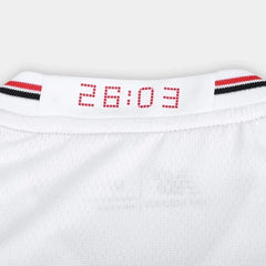 Camisa Infantil São Paulo I 25/26 Torcedor New Balance - Branco+Vermelho