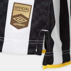Camisa Santos II 25/26 Umbro Jogador Feminina - Preto+Branco