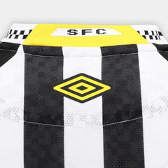 Camisa Santos II 25/26 Umbro Jogador Feminina - Preto+Branco