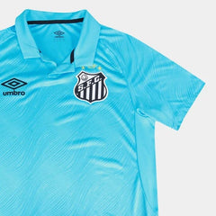 Camisa Santos 25/26 Torcedor Edição Especial Umbro Masculina - Azul+Preto