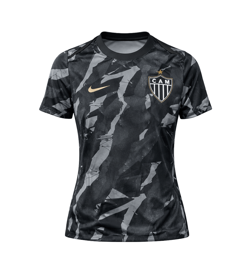 Camiseta Feminina Atlético Mineiro Nike Pre-Match 26