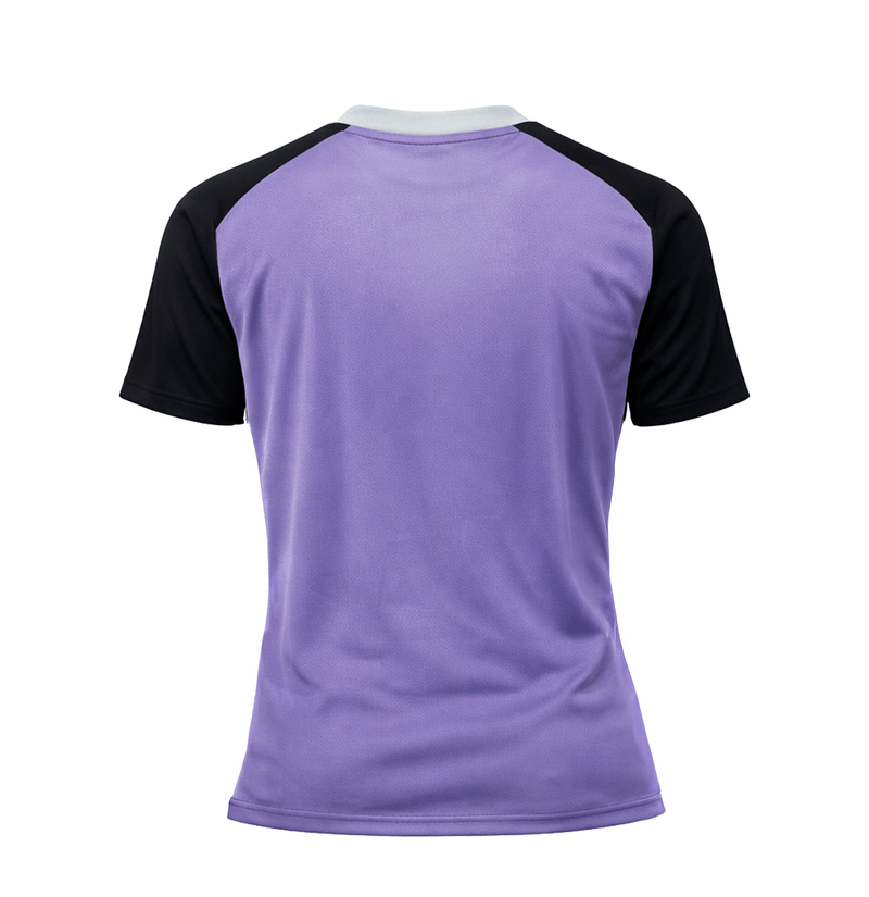 Camiseta Infantil Atlético Mineiro Nike Treino 26 Roxo e Preto