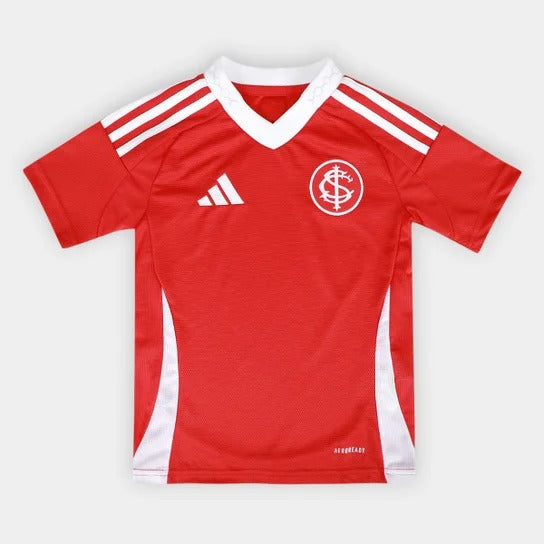 Camisa Internacional Infantil I 25/26 Torcedor Adidas - Vermelho
