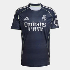 Camisa Real Madrid Away 25/26 Torcedor Adidas Masculina - Azul