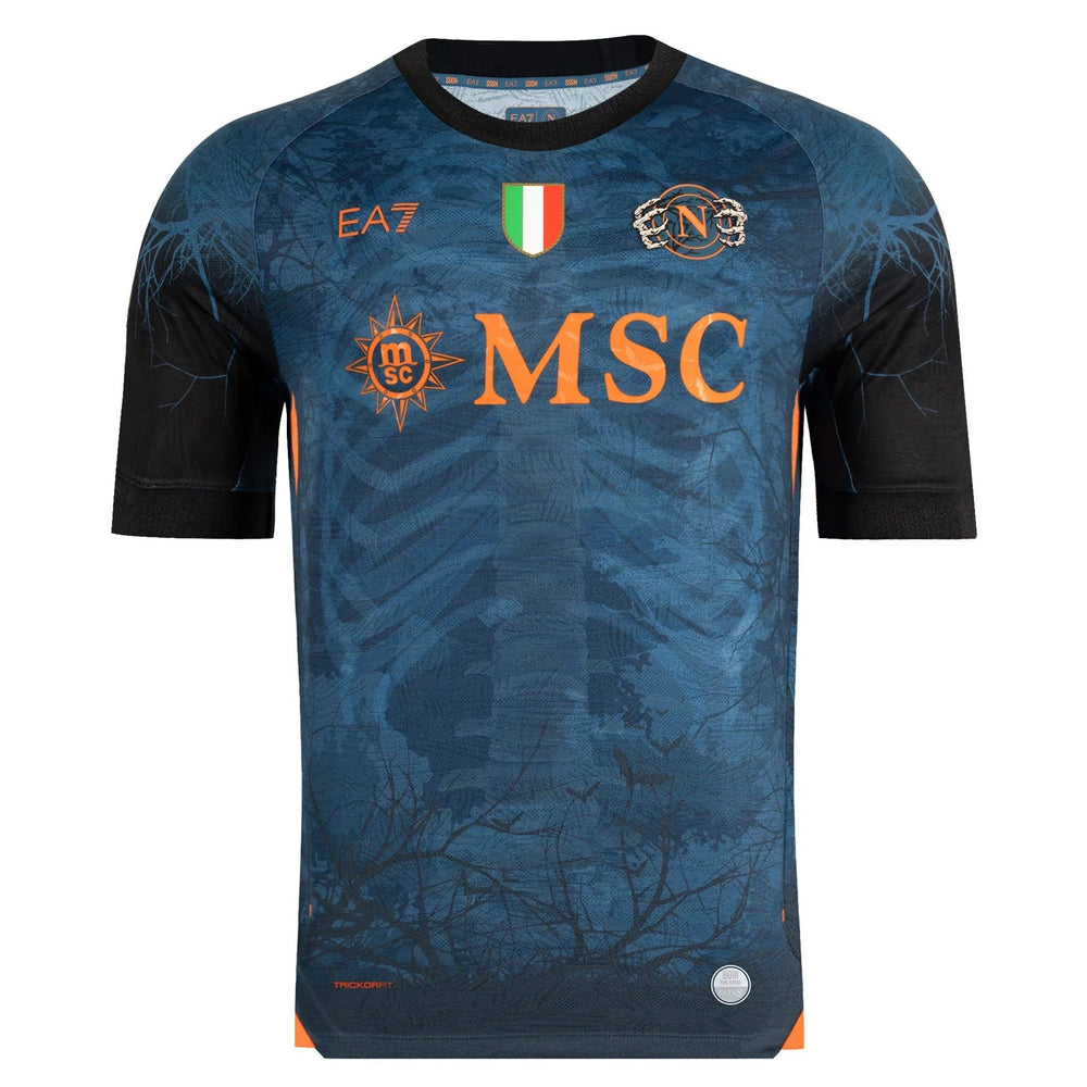 Napoli Camisa Edição Especial De Halloween TORCEDOR 2025/26
