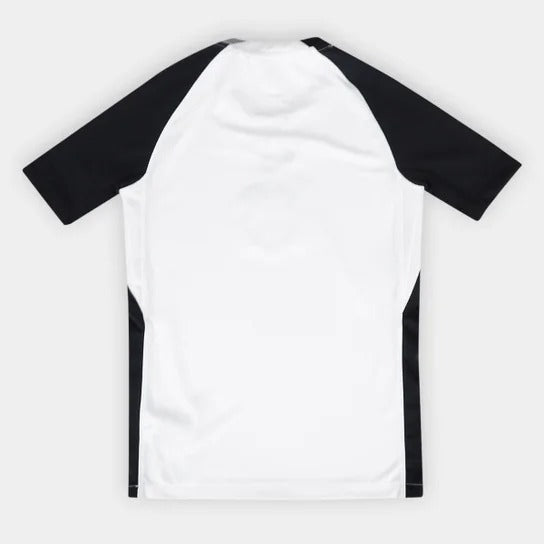 Camisa Corinthians Infantil I 25/26 s/n Nike - Branco+Preto