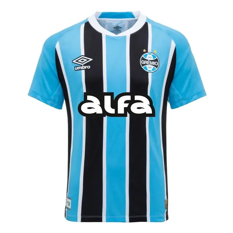 Camisa Grêmio I Tricolor Masculina Jogador Umbro 25/26
