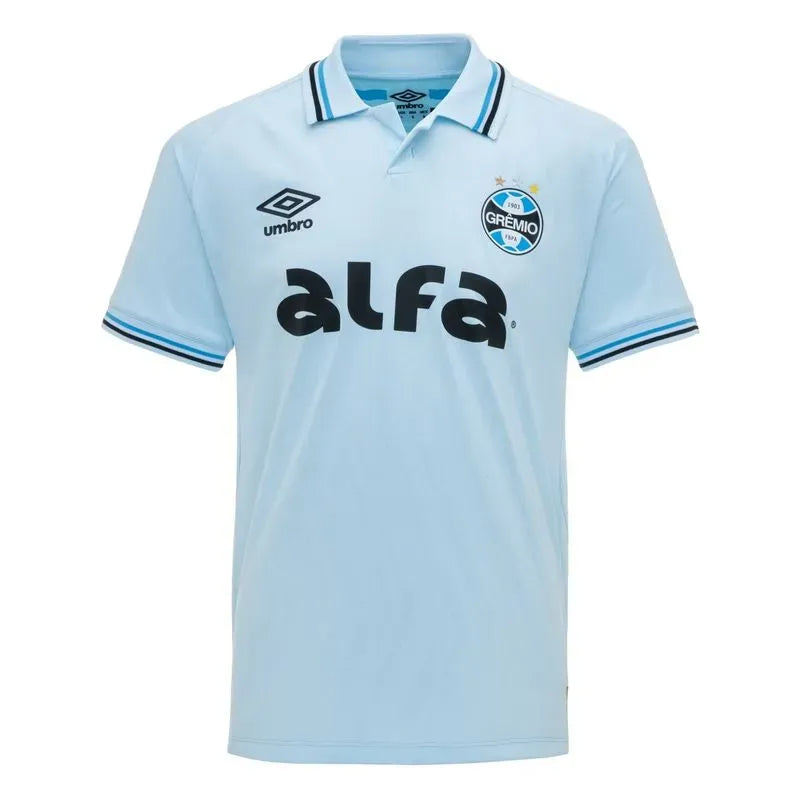 Camisa Grêmio II Celeste Masculina Jogador Umbro 25/26