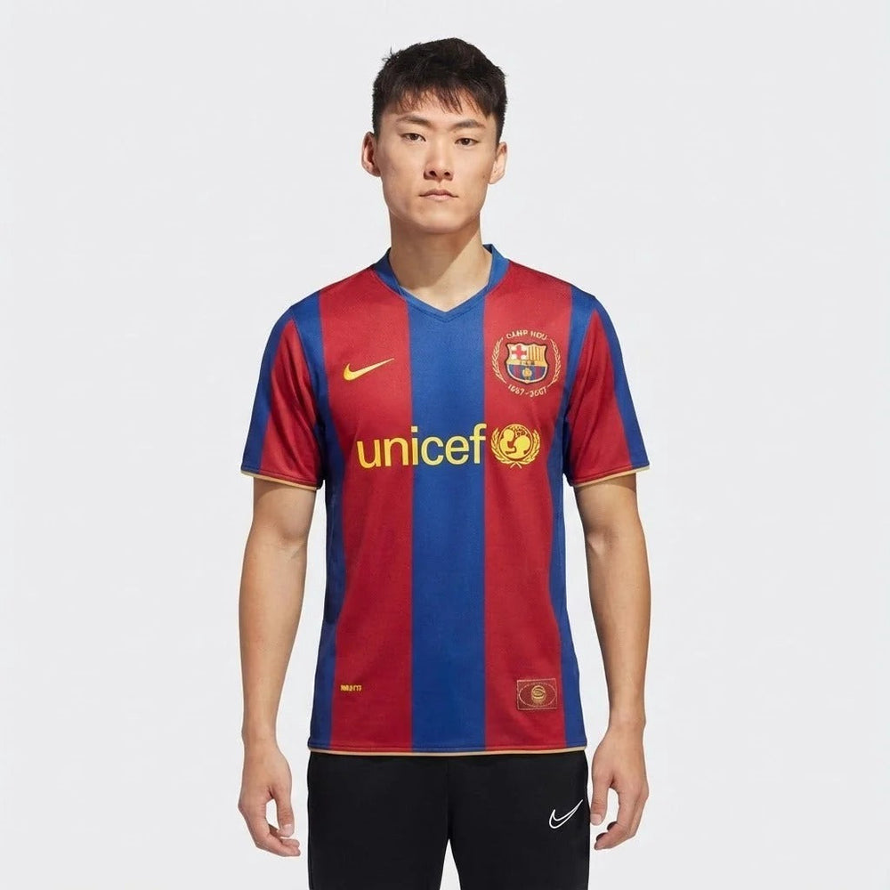 Camisa Retrô Barcelona 2007/08 I
