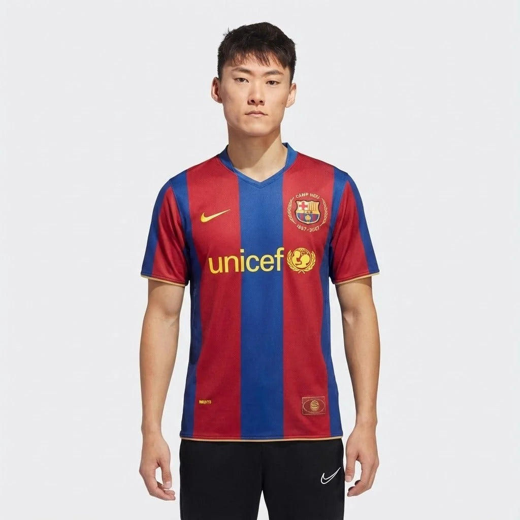 Camisa Retrô Barcelona 2007/08 I