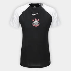 Camisa Corinthians II 25/26 s/n Nike Feminina - Preto+Branco