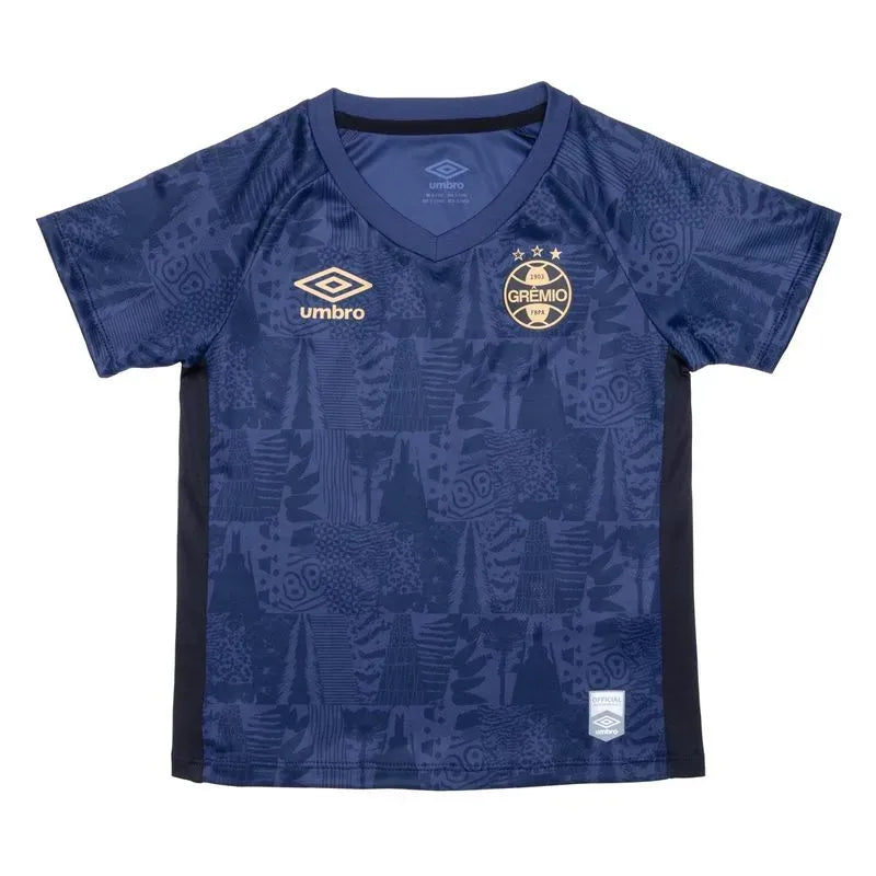 Kit Grêmio III Marinho Infantil Umbro 25/26
