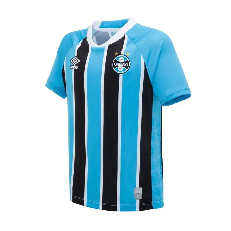 Camisa Grêmio I Tricolor Juvenil Umbro 25/26