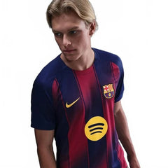 Camisa Barcelona Nike I 2025/26 Torcedor Pro Masculina - Azul+Vermelho