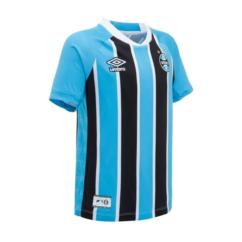 Camisa Grêmio I Tricolor Juvenil Umbro 25/26